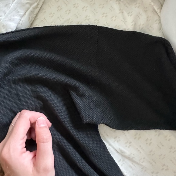 Long sleeve waffle knit top - Picture 6 of 9